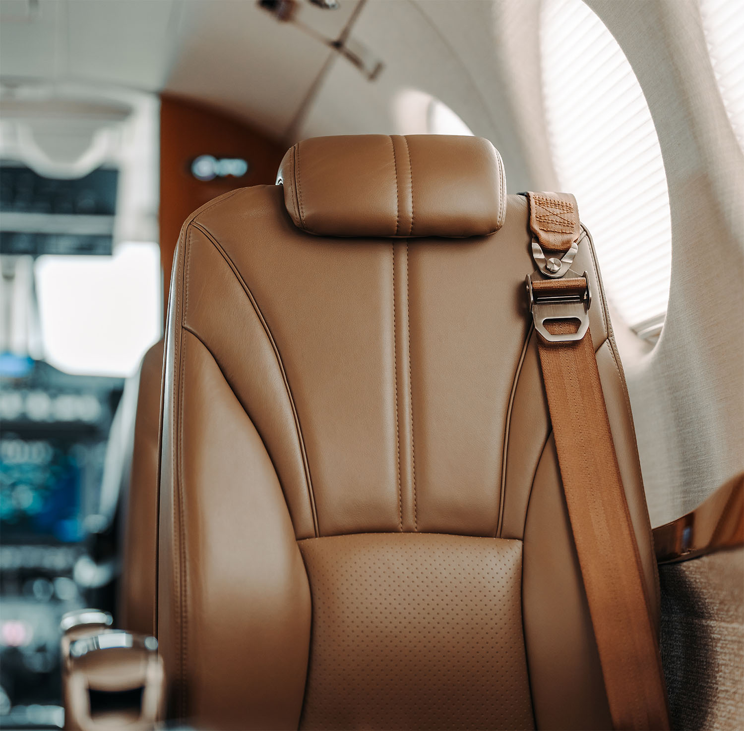 Example of King Air interior.